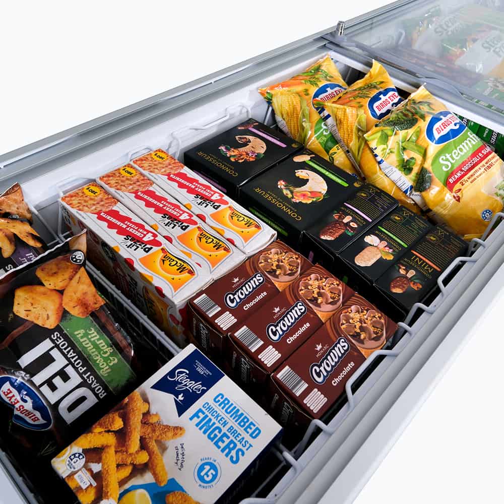 Bromic CF0700FTFG-NR – Display Chest Freezer - 670L - Flat Glass Top