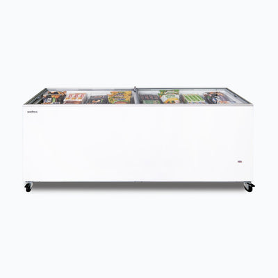 Bromic CF0700FTFG-NR – Display Chest Freezer - 670L - Flat Glass Top