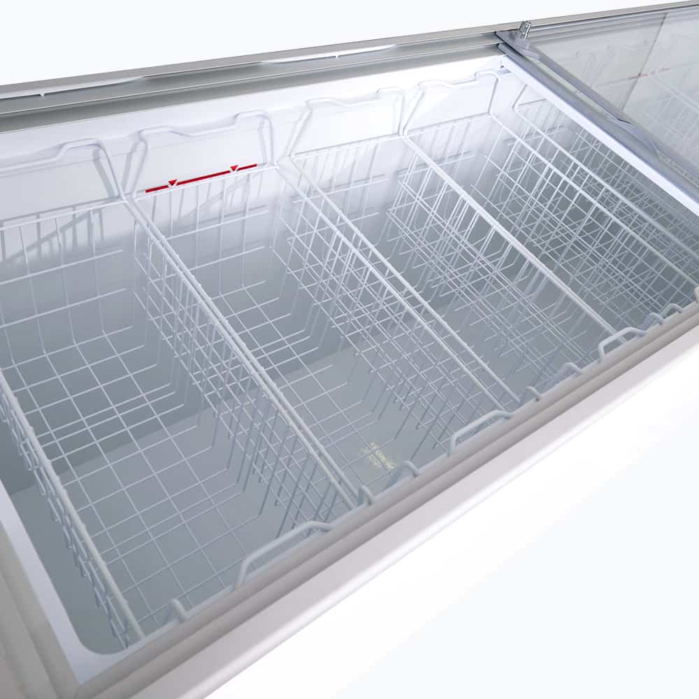 Bromic CF0700FTFG-NR – Display Chest Freezer - 670L - Flat Glass Top