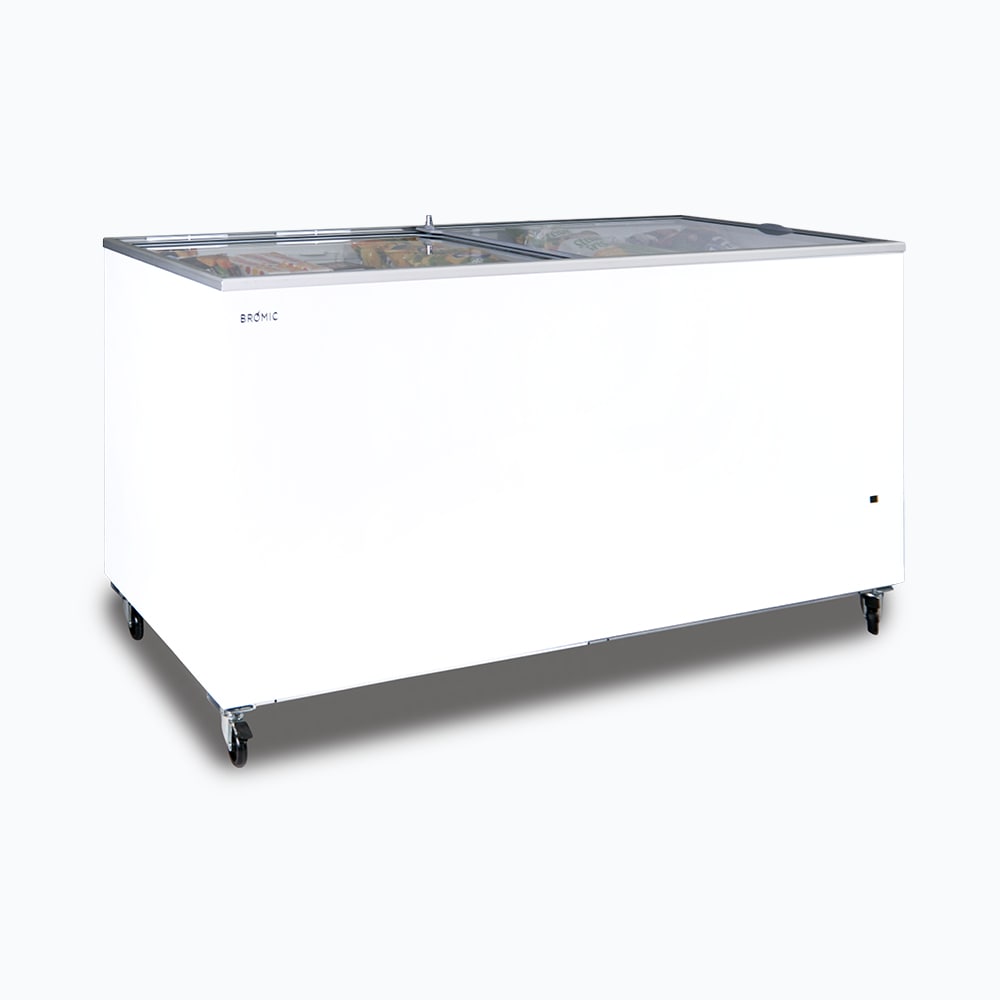 Bromic CF0700FTFG-NR – Display Chest Freezer - 670L - Flat Glass Top