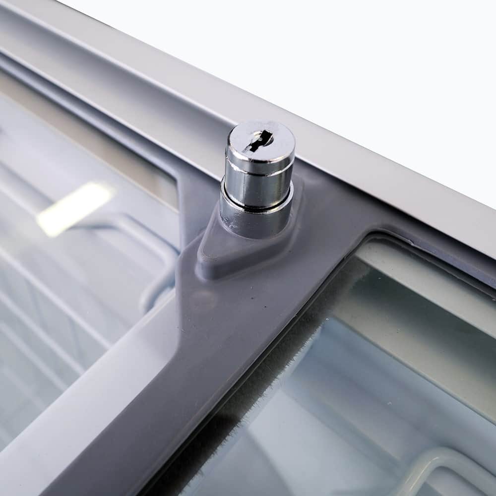 Bromic CF0700FTFG-NR – Display Chest Freezer - 670L - Flat Glass Top
