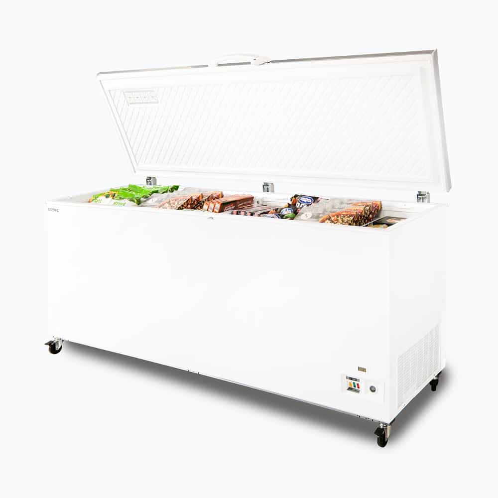 Bromic CF0700FTSS-NR – Storage Chest Freezer - 675L - Stainless Steel Top