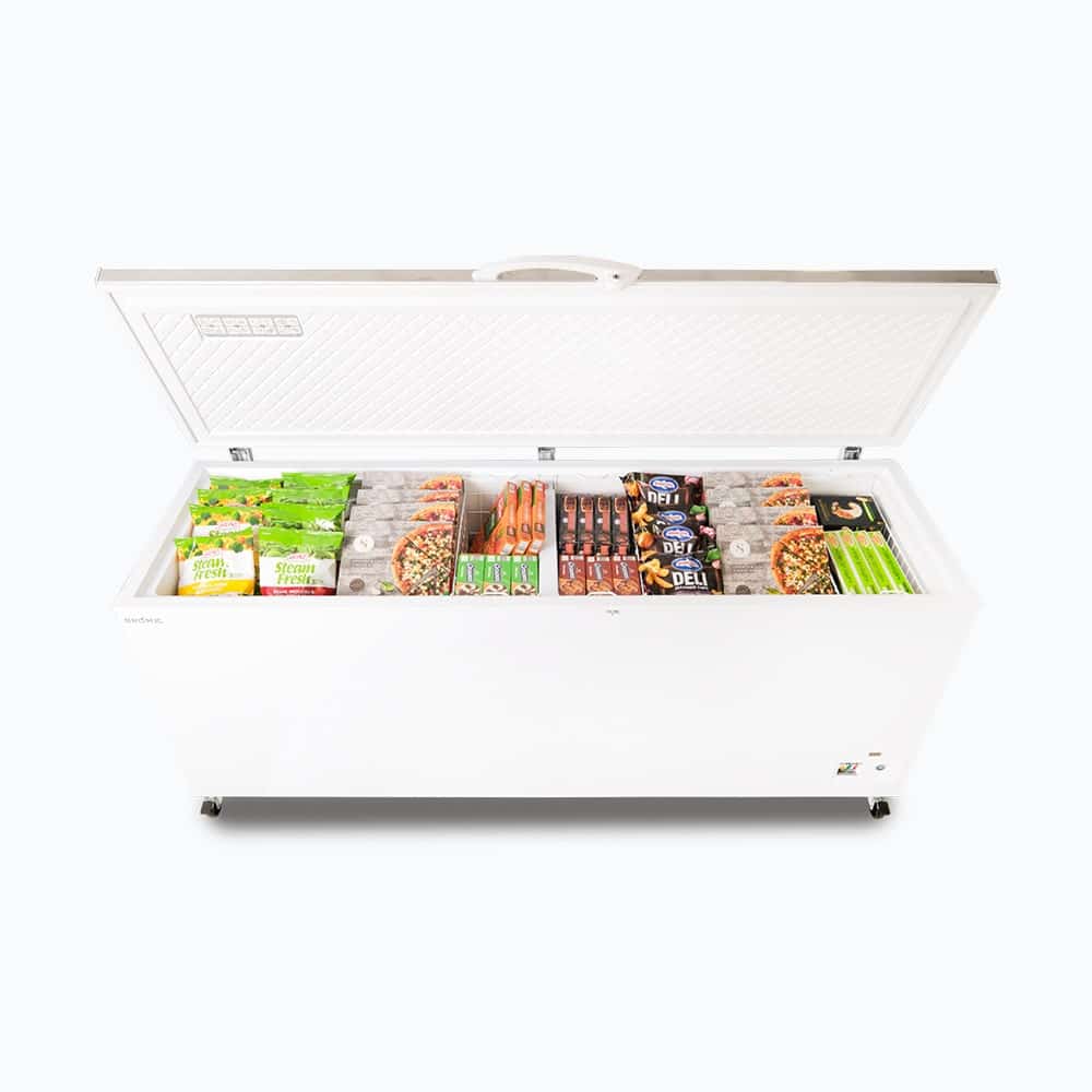Bromic CF0700FTSS-NR – Storage Chest Freezer - 675L - Stainless Steel Top