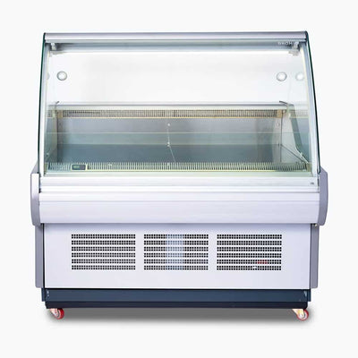 Bromic DD1250CG-NR – Curved Glass Deli Display - 1330mm
