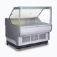 Bromic DD1250SG-NR – Square Glass Deli Display - 1330mm