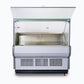 Bromic DD1250SG-NR – Square Glass Deli Display - 1330mm