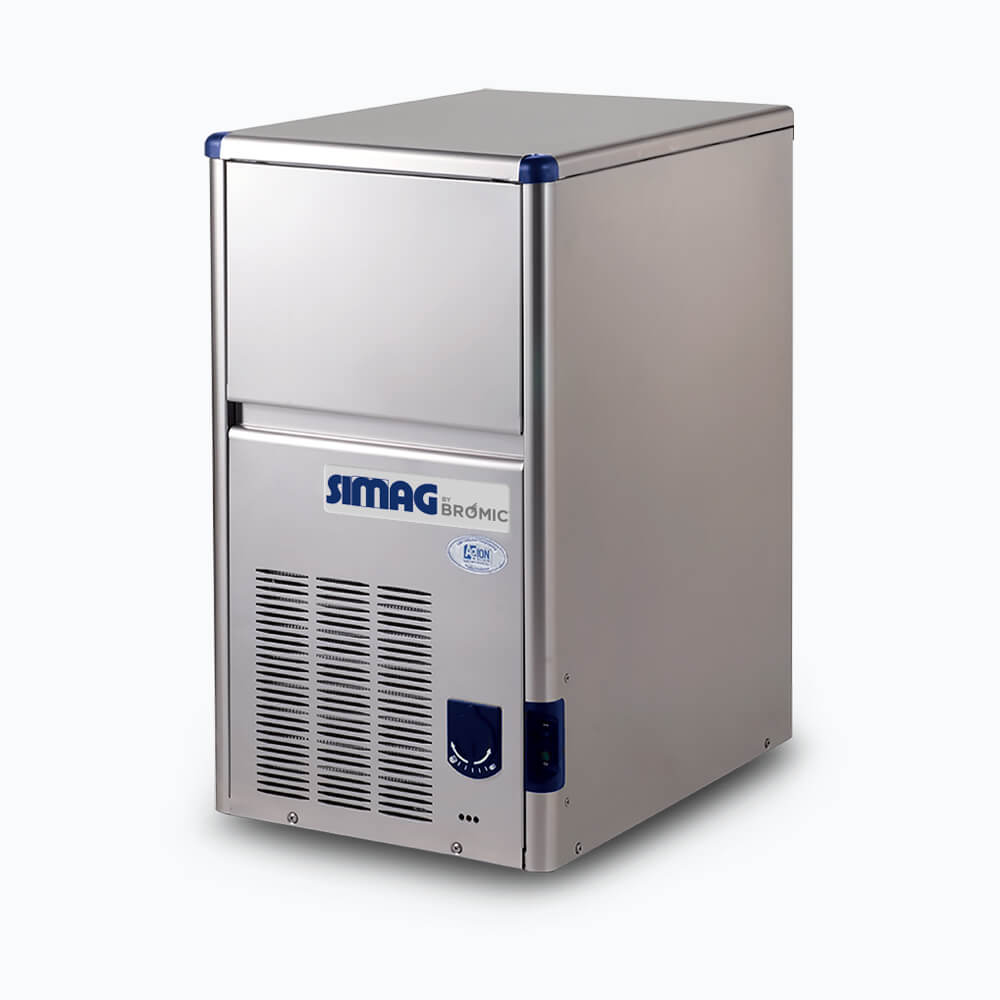 Bromic IM0024HC-NR – Self Contained Ice Machine - Hollow Cube - 24kg/24h - 6kg cap