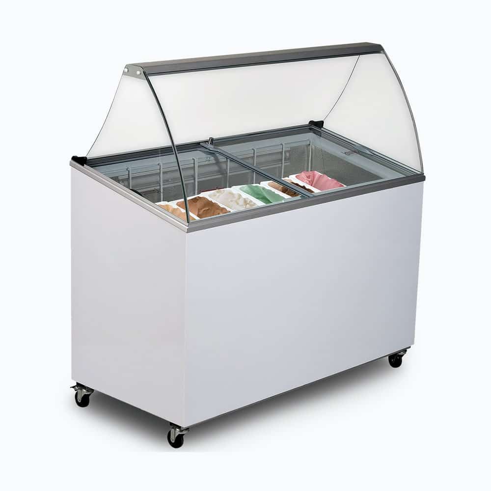 Bromic GD0007S-NR – Gelato / Ice Cream Display Freezer - 7 Basket