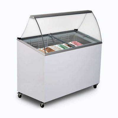Bromic GD0007S-NR – Gelato / Ice Cream Display Freezer - 7 Basket