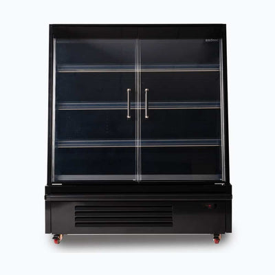 Bromic SVM1250HD-NR – Semi Vertical Display Fridge - 1250mm - 2 Doors - Hinged