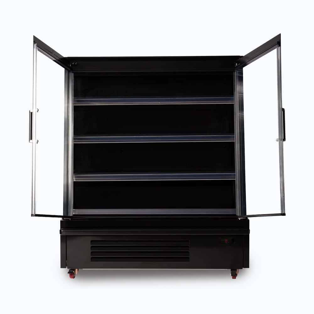 Bromic SVM1250HD-NR – Semi Vertical Display Fridge - 1250mm - 2 Doors - Hinged