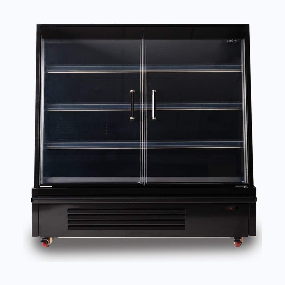 Bromic SVM1580HD-NR – Semi Vertical Display Fridge - Gondola - 1580mm - 2 Doors - Hinged