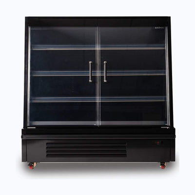 Bromic SVM1580HD-NR – Semi Vertical Display Fridge - Gondola - 1580mm - 2 Doors - Hinged