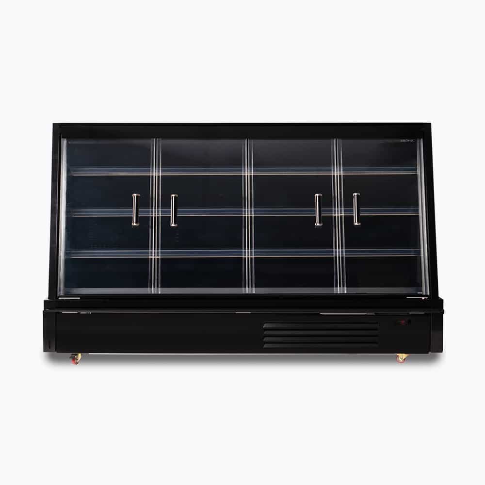 Bromic SVM2500HD-NR – Semi Vertical Display Fridge - 2500mm - 4 Doors - Hinged
