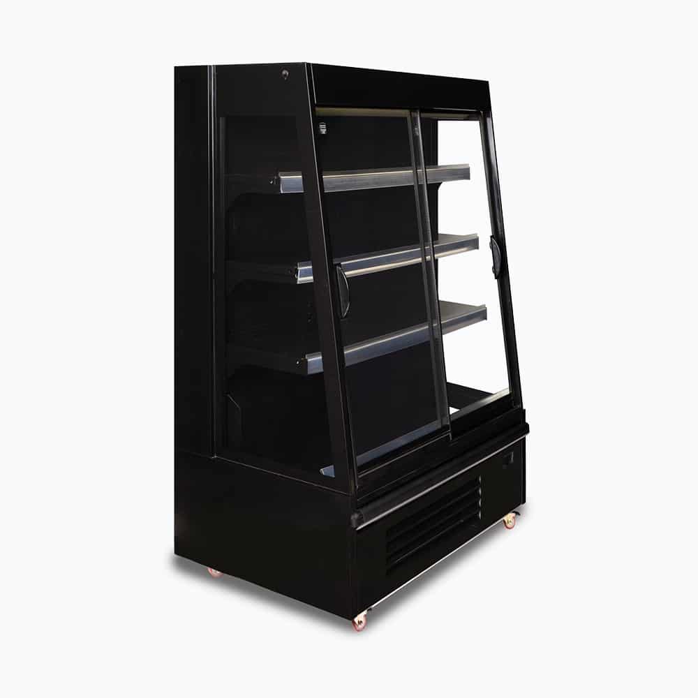 Bromic SVM1000SD-NR – Semi Vertical Display Fridge - 938mm - 2 Doors - Sliding