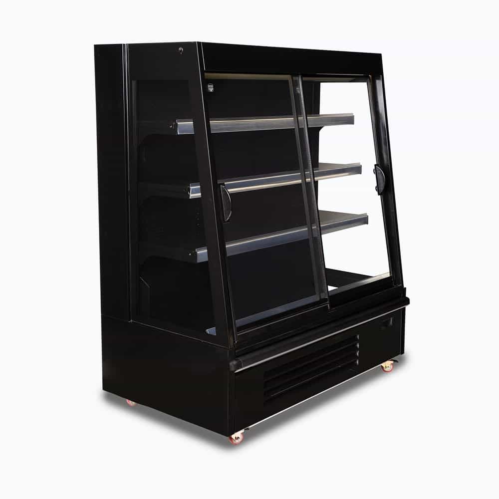 Bromic SVM1250SD-NR – Semi Vertical Display Fridge - 1250mm - 2 Doors - Sliding