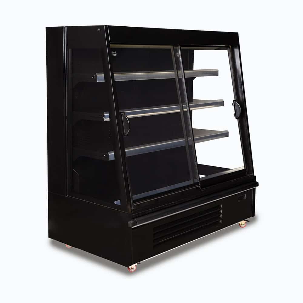 Bromic SVM1580SD-NR – Semi Vertical Display Fridge - Gondola - 1580mm - 2 Doors - Sliding