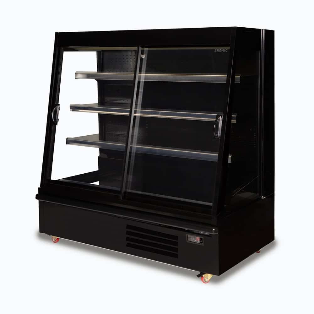 Bromic SVM1875SD-NR – Semi Vertical Display Fridge - 1875mm - 2 Doors - Sliding