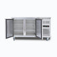 Bromic UBF1360SD-NR – Under Bench Freezer - 282L - 2 Doors - Stainless Steel