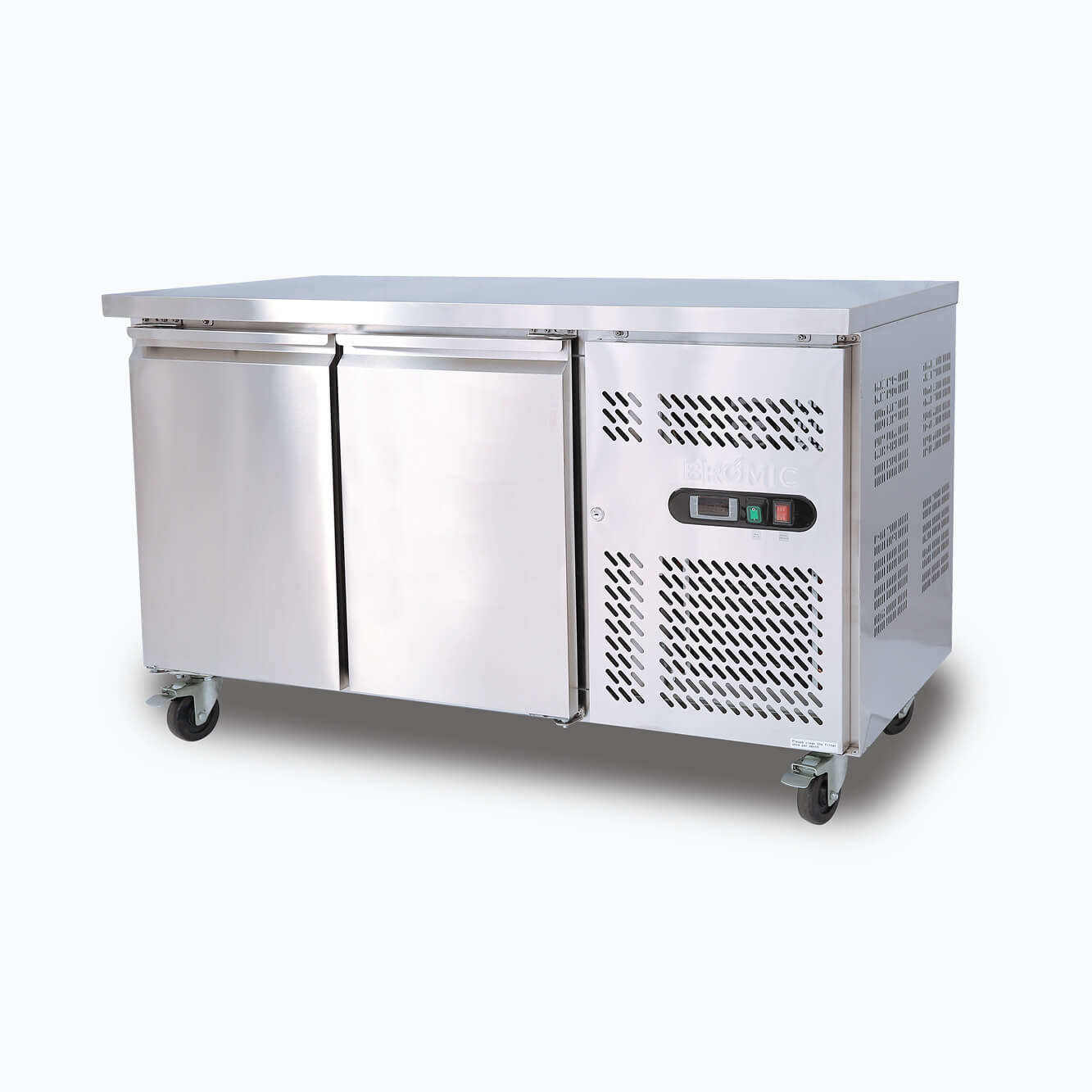 Bromic UBF1360SD-NR – Under Bench Freezer - 282L - 2 Doors - Stainless Steel
