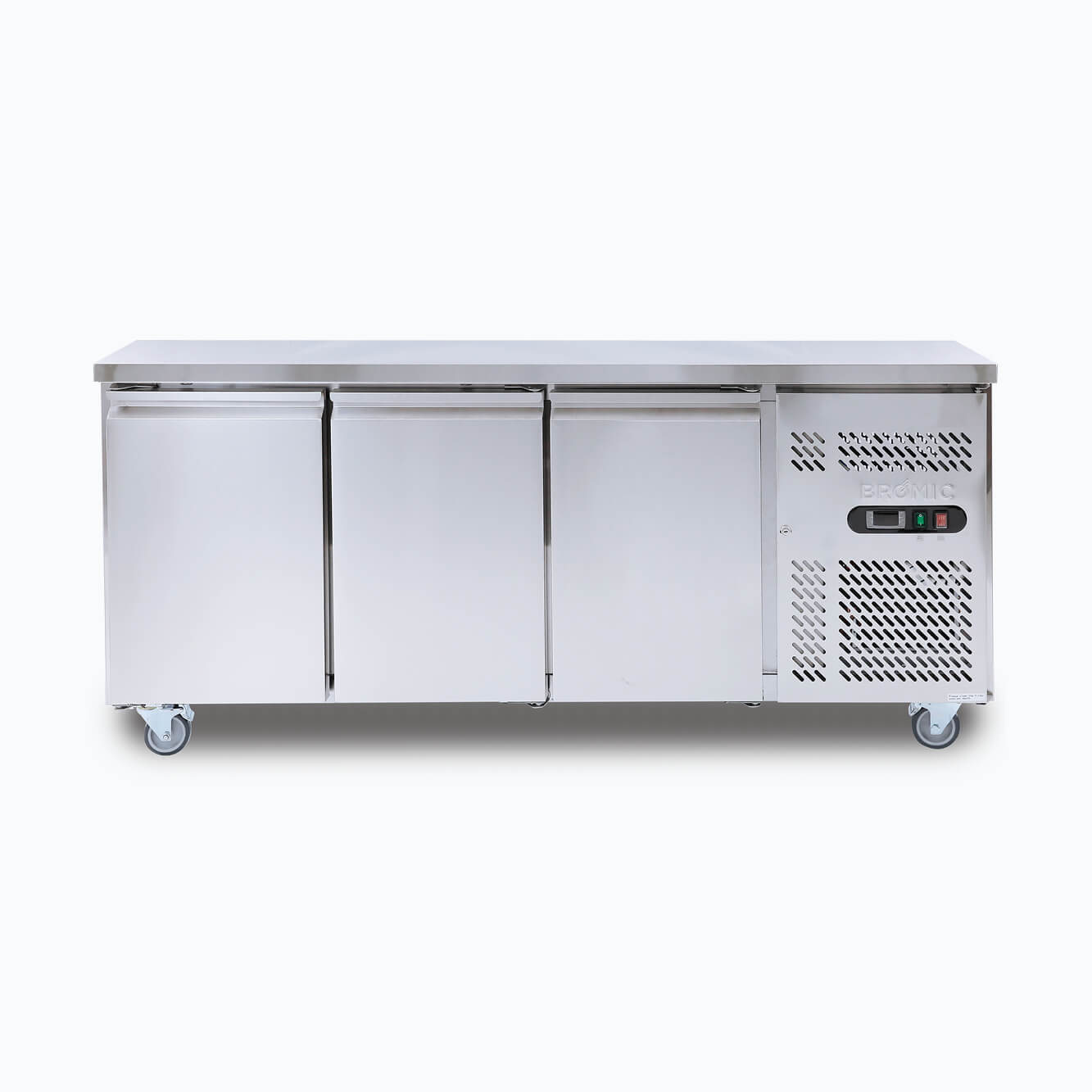 Bromic UBF1795SD-NR – Under Bench Freezer - 417L - 3 Doors - Stainless Steel