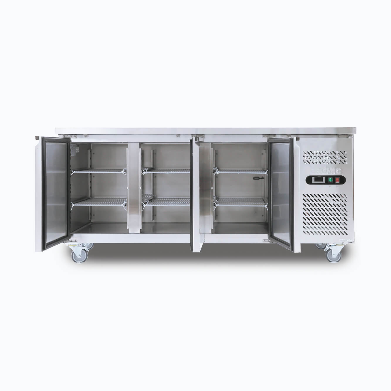 Bromic UBF1795SD-NR – Under Bench Freezer - 417L - 3 Doors - Stainless Steel