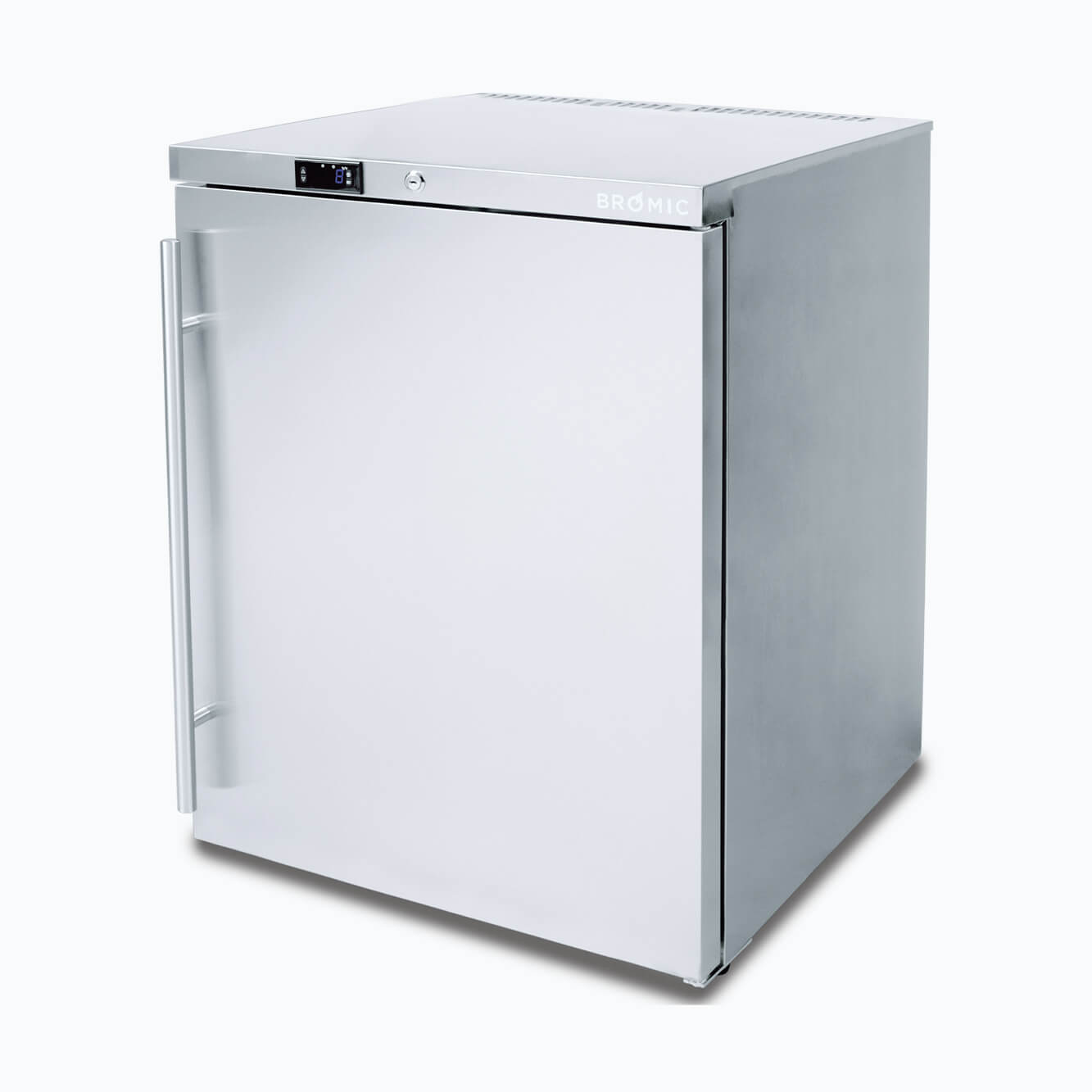 Bromic UBC0140SD-NR – Under Bench Fridge - 138L - 1 Door - Stainless Steel