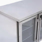Bromic UBC1360GD-NR – Under Bench Display Fridge - 282L - 2 Doors - Glass