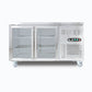 Bromic UBC1360GD-NR – Under Bench Display Fridge - 282L - 2 Doors - Glass