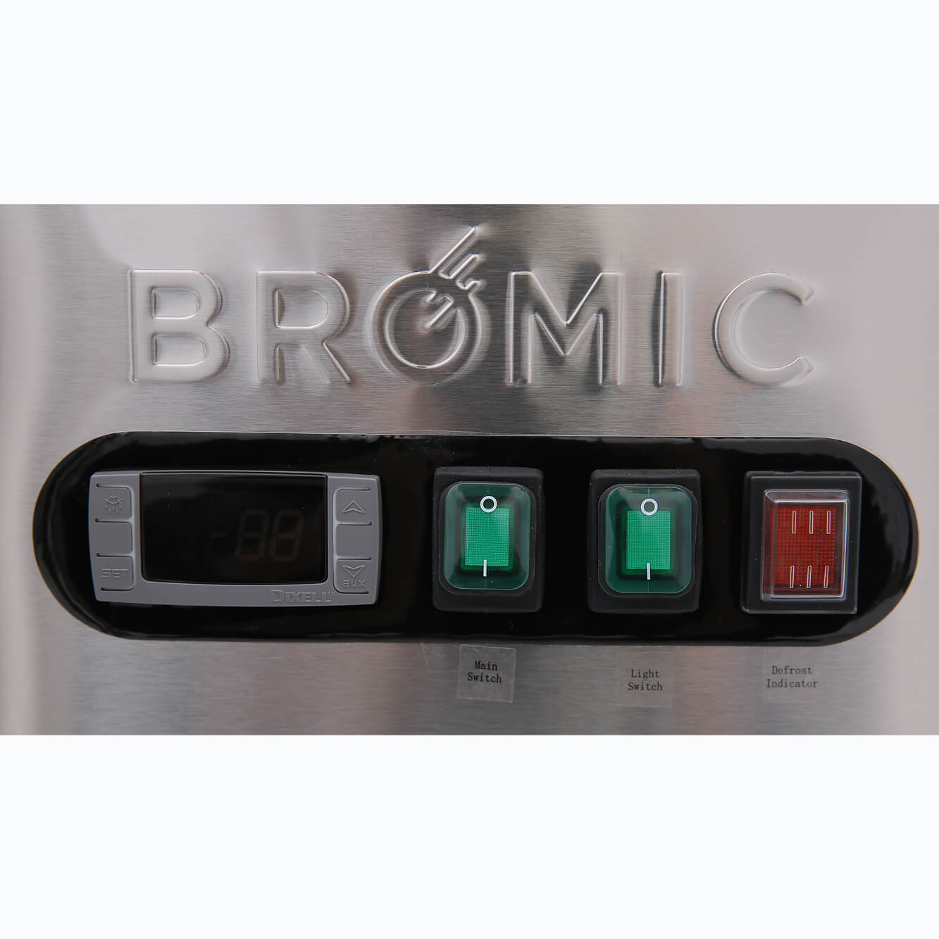 Bromic UBC1360GD-NR – Under Bench Display Fridge - 282L - 2 Doors - Glass