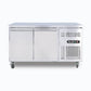 Bromic UBC1360SD-NR – Under Bench Fridge - 282L - 2 Doors - Stainless Steel