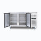 Bromic UBC1360SD-NR – Under Bench Fridge - 282L - 2 Doors - Stainless Steel