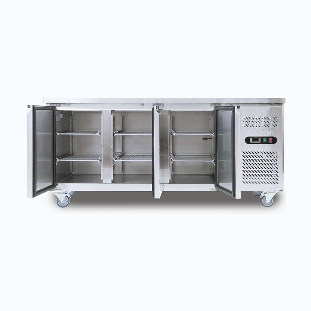 Bromic UBC1795SD-NR – Under Bench Fridge - 417L - 3 Doors - Stainless Steel