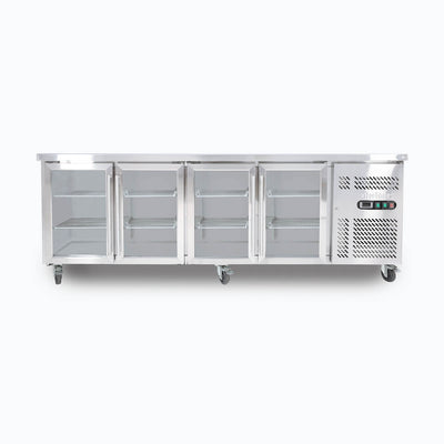 Bromic UBC2230GD-NR – Under Bench Display Fridge - 553L - 4 Doors - Glass