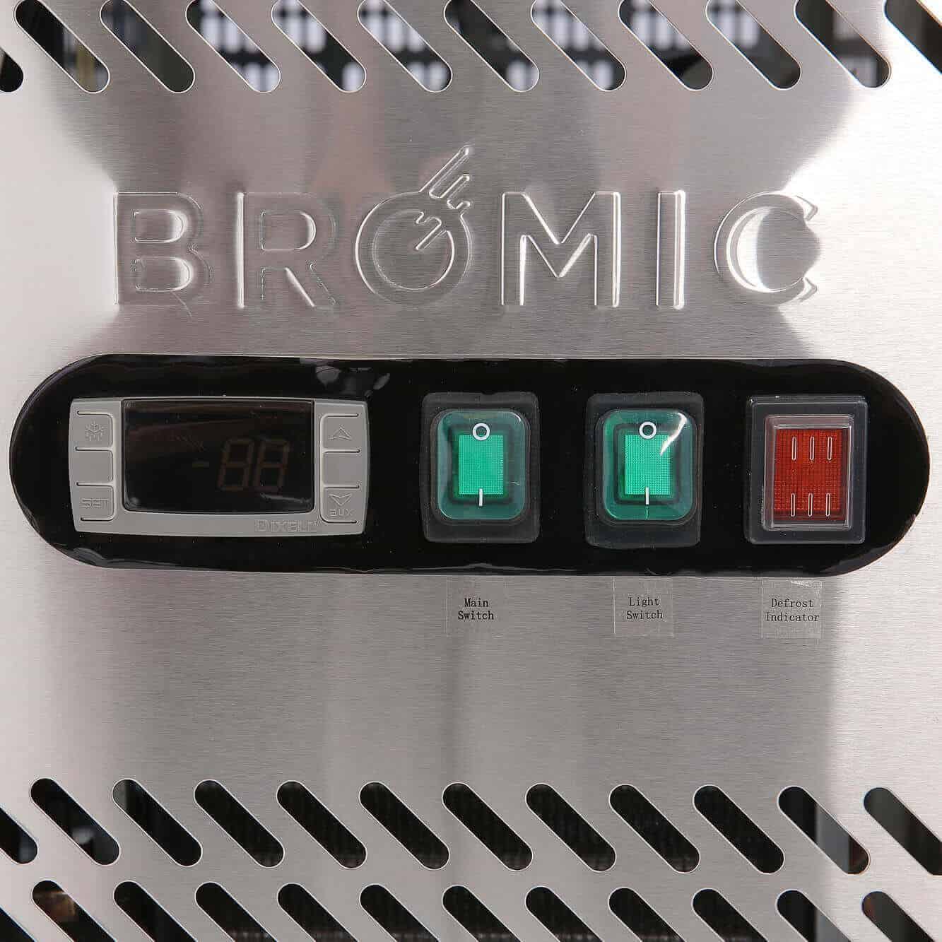 Bromic UBC2230GD-NR – Under Bench Display Fridge - 553L - 4 Doors - Glass