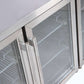 Bromic UBC2230GD-NR – Under Bench Display Fridge - 553L - 4 Doors - Glass