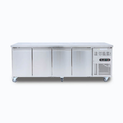 Bromic UBC2230SD-NR – Under Bench Fridge - 553L -  4 Doors - Stainless Steel