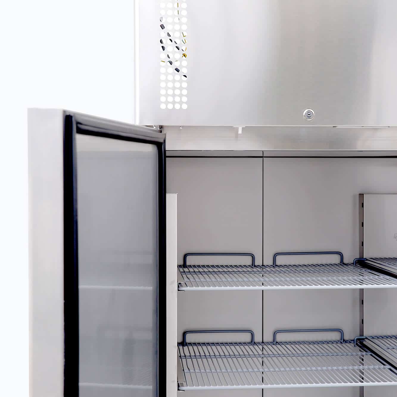 Bromic UC1300SD-NR-1 – Upright Fridge - 1300L - 2 Doors - Stainless Steel
