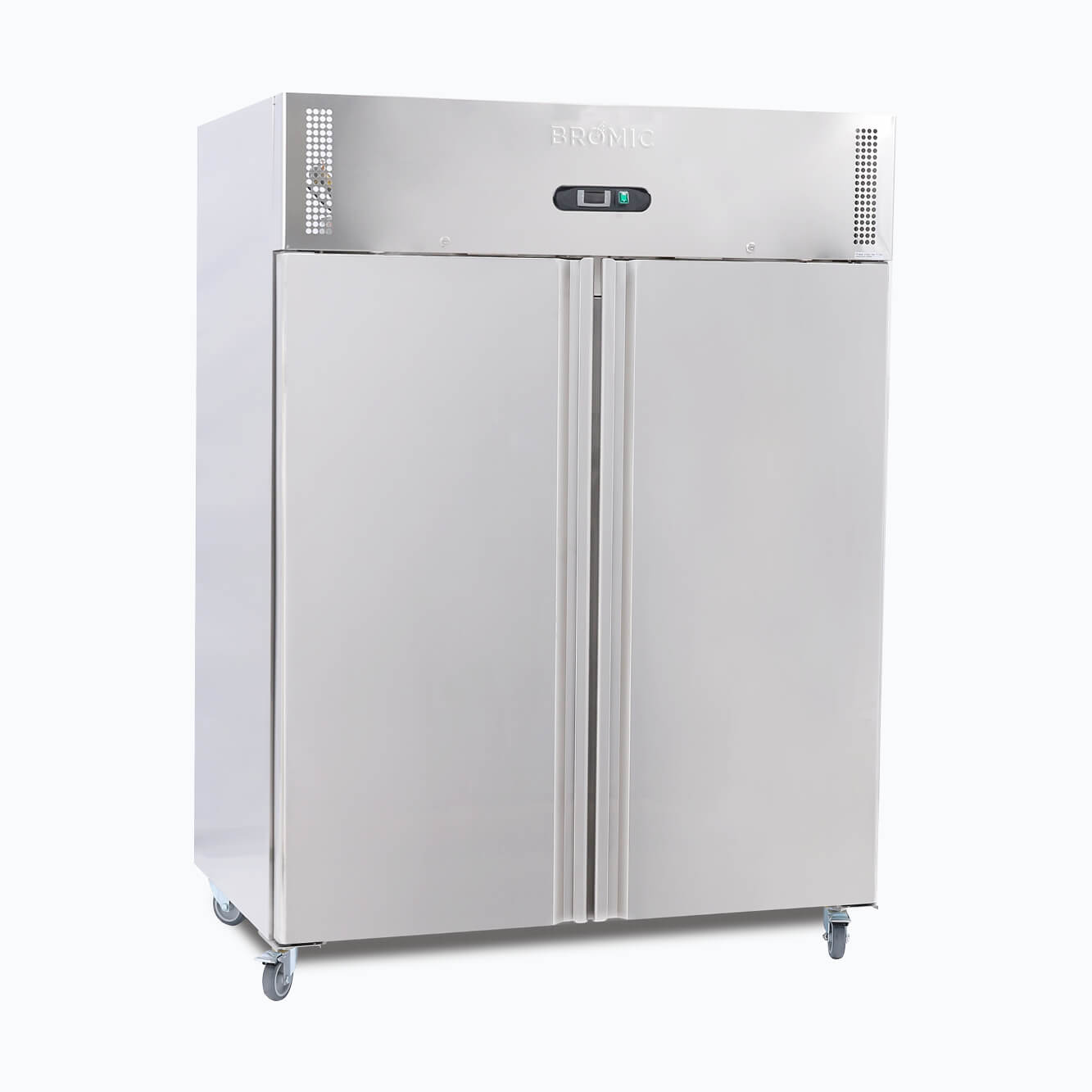 Bromic UC1300SD-NR-1 – Upright Fridge - 1300L - 2 Doors - Stainless Steel