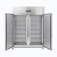 Bromic UC1300SD-NR-1 – Upright Fridge - 1300L - 2 Doors - Stainless Steel