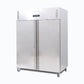 Bromic UC1300SD-NR-1 – Upright Fridge - 1300L - 2 Doors - Stainless Steel