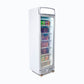 Bromic UF0374LS-NR – Upright Display Freezer - 300L - 1 Door - Flat Glass - Lightbox