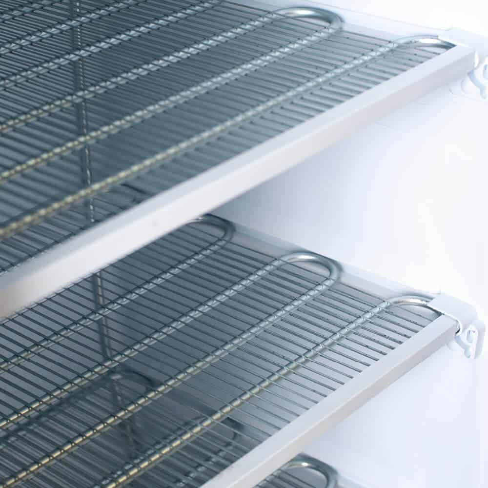Bromic UF0374LS-NR – Upright Display Freezer - 300L - 1 Door - Flat Glass - Lightbox