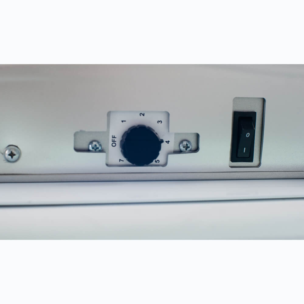 Bromic UF0374S-NR – Upright Display Freezer - 300L - 1 Door - Flat Glass