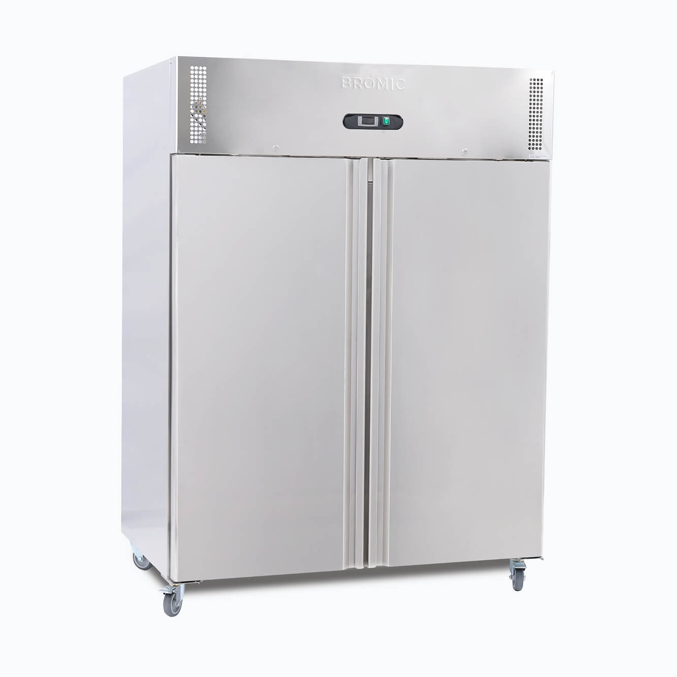 Bromic UF1300SDF-NR-1 – Upright Freezer - 1300L - 2 Doors - Stainless Steel