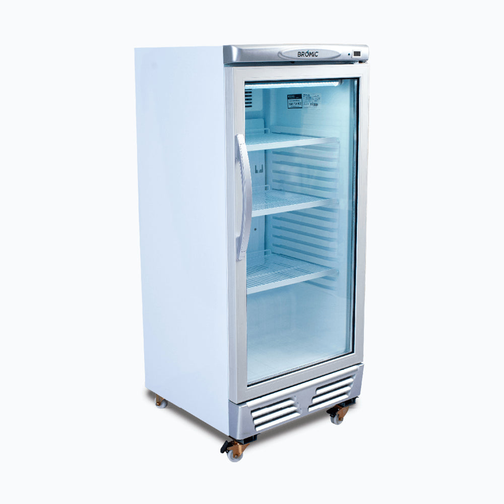 Bromic GM0220-NR – Upright Display Fridge - 215L - 1 Door - Flat Glass