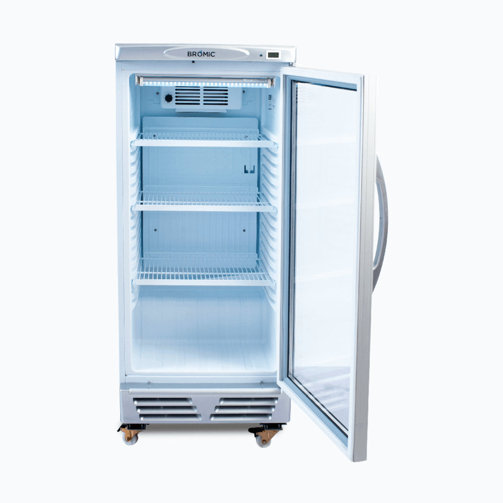 Bromic GM0220-NR – Upright Display Fridge - 215L - 1 Door - Flat Glass