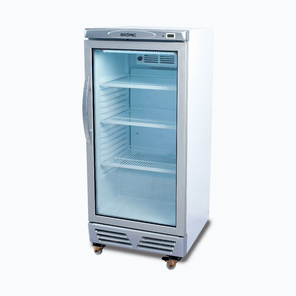 Bromic GM0220-NR – Upright Display Fridge - 215L - 1 Door - Flat Glass
