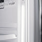 Bromic GM0374-NR – Upright Display Fridge - 372L - 1 Door - Flat Glass - White with Silver Trim