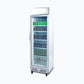 Bromic GM0374L-NR – Upright Display Fridge - 372L - 1 Door - Flat Glass - Lightbox